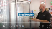 screenshot of a video and in the frame is brad hoefer